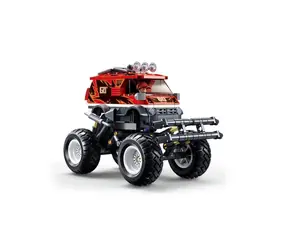 Sluban Power Bricks Natahovací Červený Off-Road GO