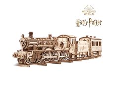 Ugears 3D dřevěné mechanické puzzle Harry Potter Bradavický expres
