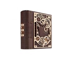 Ugears 3D dřevěné mechanické puzzle Kniha tajemství