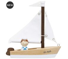 Le Toy Van Dřevěná plachetnice s kapitánem / od 2 let 