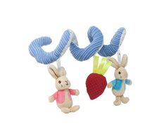 Rainbow Chrastítko spirála Flopsy Bunny Activity / 0+