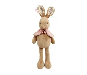 Rainbow Plyšový králíček Flopsy Bunny s dlouhýma ušima / 0+