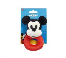 Rainbow Plyšové chrastítko Mickey Mouse / 0+