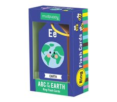 Mudpuppy ABC planeta Země tahákové karty na kroužku / od 1 roku
