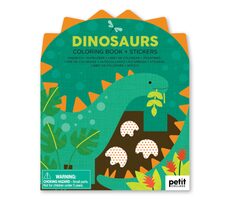 Petit Collage Omalovánka se samolepkami dinosauři / od 4 let
