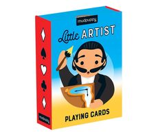 Mudpuppy Malý umělec hrací karty / od 4 let