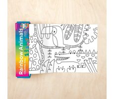 Mudpuppy Mini omalovánka barevná zvířátka / od 3 let