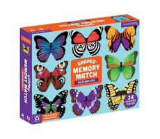 Mudpuppy Pexeso motýli / od 3 let