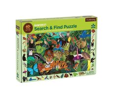 Mudpuppy Puzzle Hledání v deštném pralese / 64 dílků 