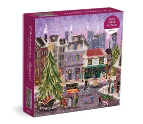 Galison Puzzle Vánoční náměstí 1000 dílků / od 8 let
