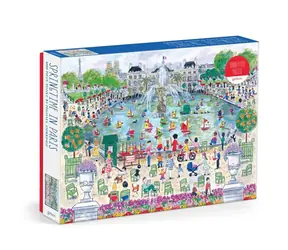 Galison Puzzle Jaro v Paříži Michael Storrings 1000 dílků / od 8 let