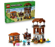 LEGO® Minecraft® 21278 Základna plenitelů a Ničitel / Počet dílků: 665 / od 9 let
