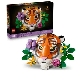 LEGO® Art 31217 Kolekce zvířat – Tygr / Počet dílků: 744 / od 18 let