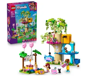 LEGO® Friends 42666 Kočičí narozeninová oslava a dům na stromě / Počet dílků: 321 / od 6 let