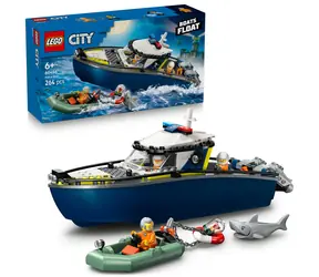LEGO® City 60456 Honička v policejní lodi / Počet dílků: 264 / od 6 let