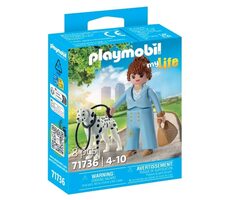 Playmobil® My Life 71736 Manažerka s dalmatinem / Počet dílků: 8 / od 4 let 