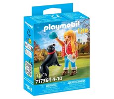 Playmobil® My Life 71738 Žena s bernským salašnickým psem / Počet dílků: 5 / od 4 let