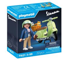 Playmobil® Licensed Vehicles 71621 1969 Vespa 150 Sprint Veloce, světle zelená / Počet dílků :20 / od 5 let