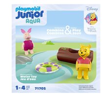 Playmobil® Junior & Disney 71705 Vodní dobrodružství Medvídka Pú a Prasátka / Počet dílků: 3 / od 1 roku