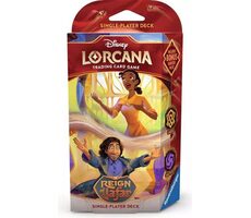Disney Lorcana: Reign of Jafar - Amber & Amethyst Starter Deck (Tiana & Bruno) / od 8 let