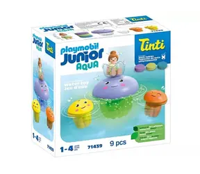 Playmobil® Junior Aqua 71439  Junior & Tinti: Barevná rodina medúz / Počet dílků: 9 / od 1 roku
