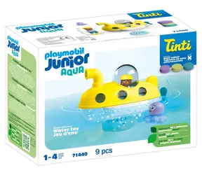 Playmobil® Junior Aqua 71440 Junior & Tinti: Barevná ponorka / Počet dílků: 9 / od 1 roku