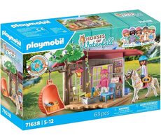 Playmobil® Horses of Waterfall 71638 Tajná klubovna pro fanoušky koní / Počet dílků: 63 / od 5 let