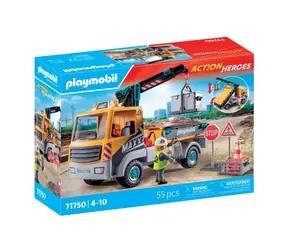 Playmobil® City Action 71750 Nákladní auto s jeřábem / Počet dílků: 55 / od 4 let