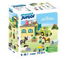 Playmobil® Junior 71656  Dobrodružství na farmě / Počet dílků: 29 / od 1 roku
