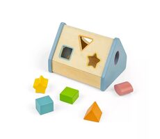Bigjigs Toys Domeček vkládání tvarů / od 12 měsíců