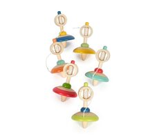 Bigjigs Toys Dřevěná káča s provázkem 1 ks / od 3 let