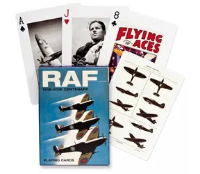 Piatnik Poker RAF Sté vyročí (1918-2018) / Délka hry: 30-90 minut / Počet hráčů: 2-10 / od 12 let