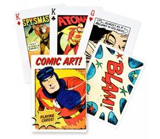 Piatnik Poker Vintage Comic Art / Délka hry: 30-90 minut / Počet hráčů: 2-10 / od 12 let