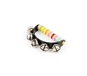 Bigjigs Toys Rolničky s dřevěnou rukojetí / od 0 let