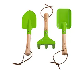 Bigjigs Toys Ruční nářadí na zahradu 3 ks / od 3 let 