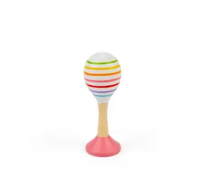 Bigjigs Toys Rumba koule junior sada 2 ks růžová / od 0 let