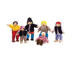 Bigjigs Toys Set piráti 6ks / od 3 let 