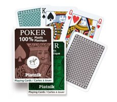 Piatnik Poker 100% PLASTIC / Délka hry: 30-90 minut / Počet hráčů: 2-10 / od 12 let