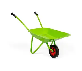 Bigjigs Toys Zahradní kolečko zelená / od 3 let 