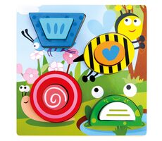 Bino 3D puzzle Rybníček / 9 dílků / od 3 let