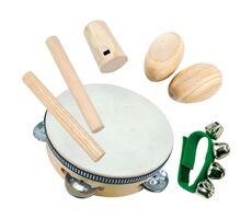 Bino Hudební nástroje mini orchestr / 8 dílů / od 3 let