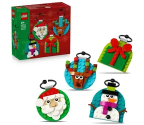 LEGO® Iconic 40744 Sada vánočních ozdob / Počet dílků: 153 / od 6 let..