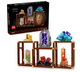 LEGO® Ideas 21362 Sbírka minerálů / Počet dílků: 880 / od 18 let