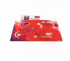 Ozobot Challenge Mat: Mise na Mars podložka pro STEAM výuku / 61 x 84 cm