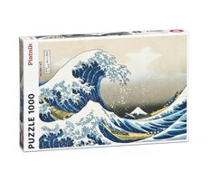 Piatnik Hokusai Velká vlna u pobřeží Kanagawy / Počet dílků: 1000 / od 12 let