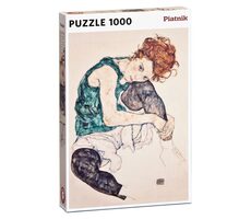 Piatnik Schiele Sedící dívka / Počet dílků: 1000 / od 12 let