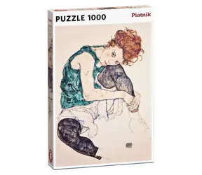 Piatnik Schiele Sedící dívka / Počet dílků: 1000 / od 12 let