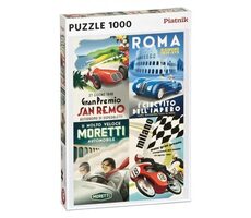 Piatnik Oldtimer Cars / Počet dílků: 1000 / od 12 let