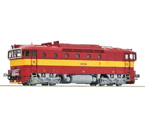 Roco 7300055 Dieselová lokomotiva 754 067-7 ČSD/ČD Brejlovec / měřítko H0 (1:87) / délka 190mm / rádius 358mm / od 14 le