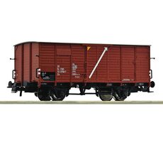 Roco 76323 Krytý nákladní vagón IV / Měřítko:H0 (1:87) / Délka: 107 mm / 15 let 